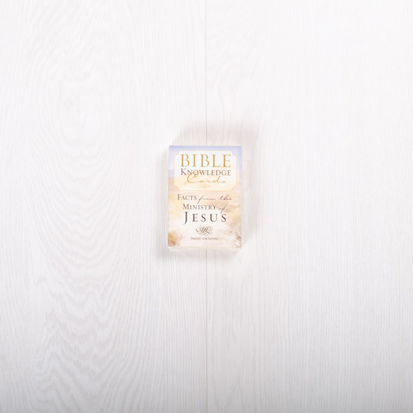 Bible Knowledge Cards: Facts from the Ministry of Jesus, by Insight for Living