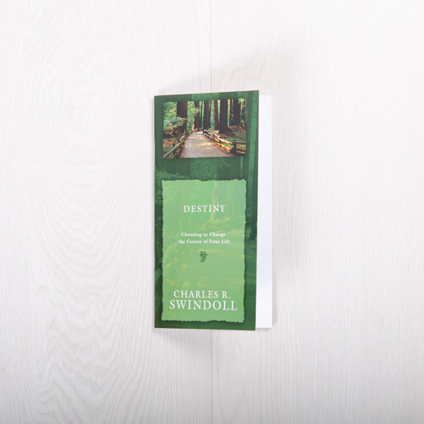 Destiny: Choosing to Change the Course of Your Life, booklet by Charles R. Swindoll