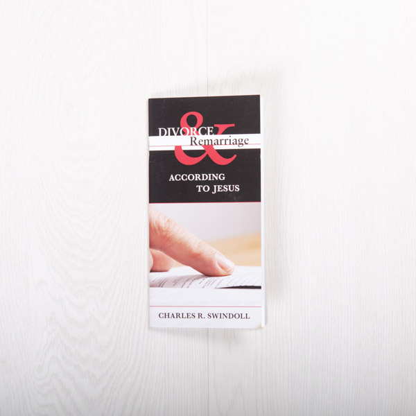 Divorce & Remarriage According to Jesus, booklet by Charles R. Swindoll