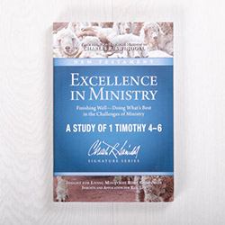 Excellence in Ministry Finishing Well—Doing What’s Best in the Challenges of Ministry, Bible companion