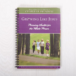 Growing Like Jesus: Pursuing Health for the Whole Person, spiral-bound paperback by Charles R. Swindoll