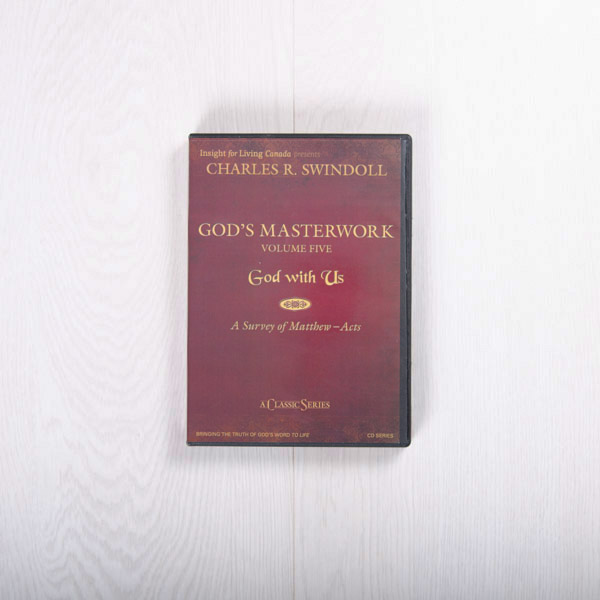 God's Masterwork, Volume Five: God With Us—A Survey of Matthew-Acts, classic series