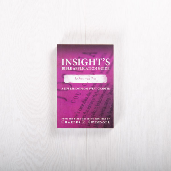 Insight’s Bible Application Guide: Joshua-Esther—A Life Lesson from Every Chapter, paperback by Insight for Living
