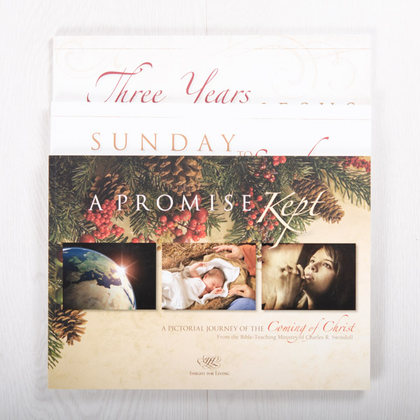 A Pictorial Journey Through the Life of Jesus, set of 3 softcover devotionals by Insight for Living