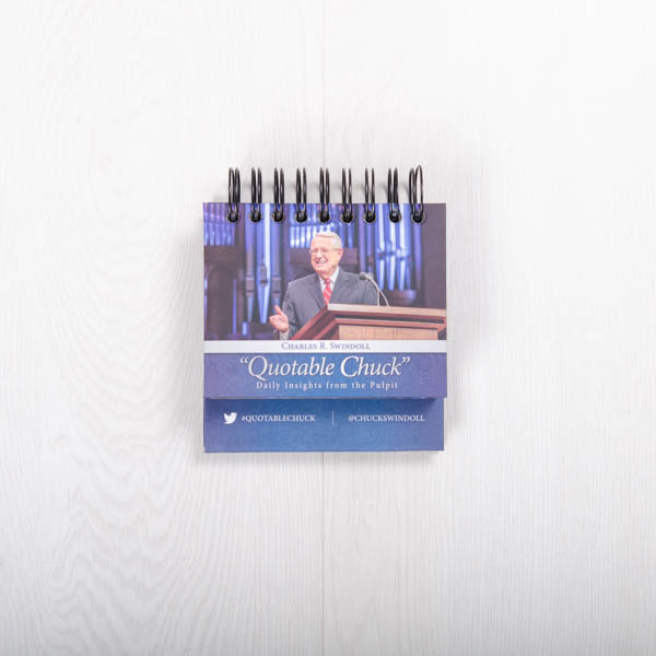 Quotable Chuck: Daily Insights from the Pulpit, flip calendar