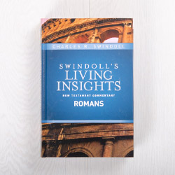 Swindoll's Living Insights New Testament Commentary: Romans, hardcover by Charles R. Swindoll