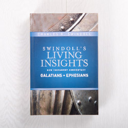 Swindoll's Living Insights New Testament Commentary: Galatians and Ephesians, hardcover by Charles R. Swindoll