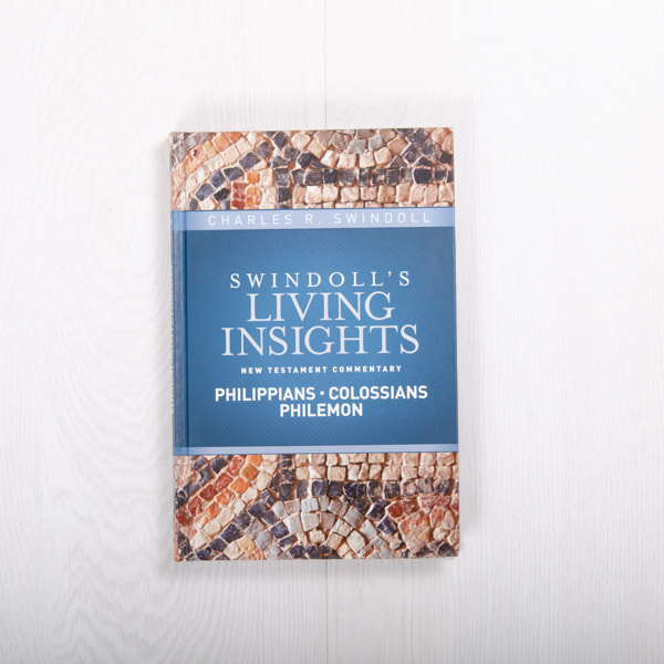 Swindoll's Living Insights New Testament Commentary: Philippians, Colossians, Philemon, hardcover by Charles R. Swindoll