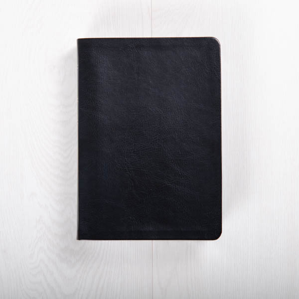 The Swindoll Study Bible NLT, LeatherLike Black