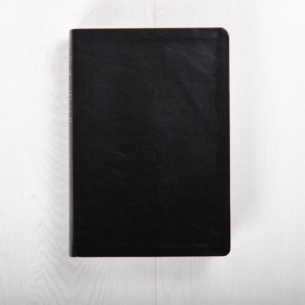 The Swindoll Study Bible NLT, LeatherLike, Large Print, Black