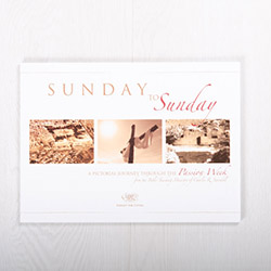Sunday to Sunday: A Pictorial Journey Through the Passion Week, softcover devotional by Insight for Living